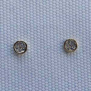 14K Gold Dipped Diamond Studs- Style On The Spot
